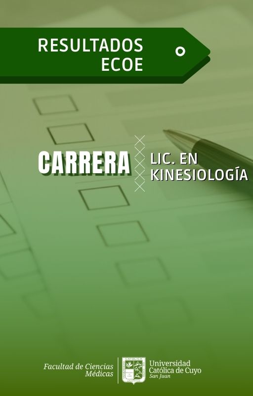 RESULTADOS ECOE LIC. EN KINESIOLOGÍA diciembre 2024